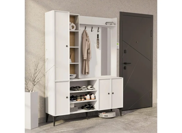 Έπιπλο Εισόδου Verona 5051, 150x35x198 εκ.,All4home