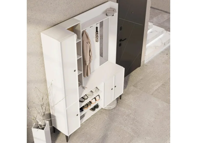 Έπιπλο Εισόδου Verona 5051, 150x35x198 εκ.,All4home