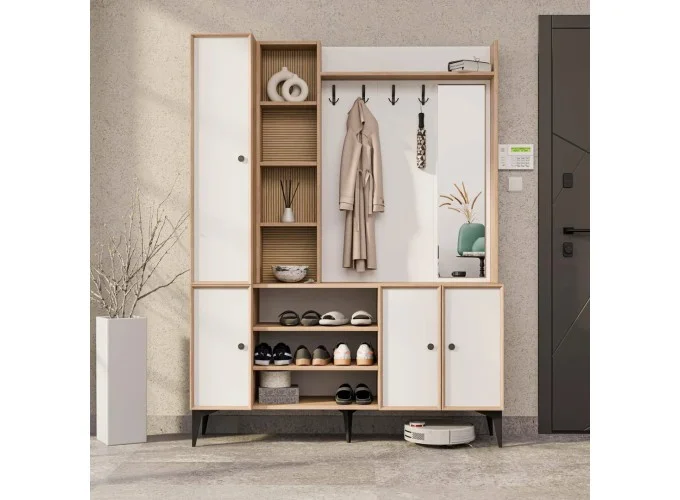 Έπιπλο Εισόδου Verona 5053,150x35x198 εκ.,All4home