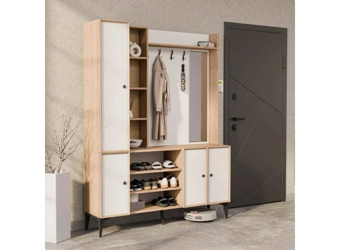 Έπιπλο Εισόδου Verona 5053,150x35x198 εκ.,All4home