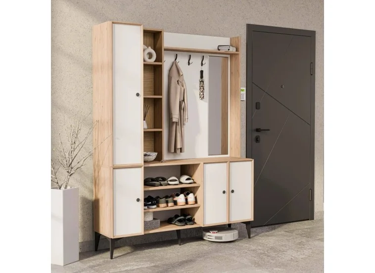 Έπιπλο Εισόδου Verona 5053,150x35x198 εκ.,All4home