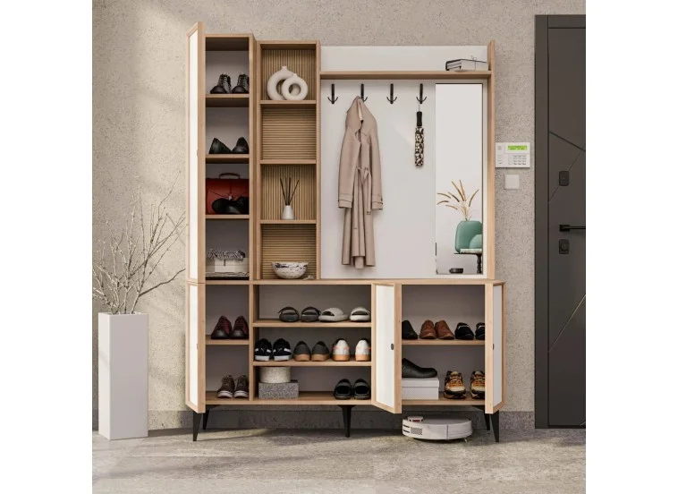 Έπιπλο Εισόδου Verona 5053,150x35x198 εκ.,All4home