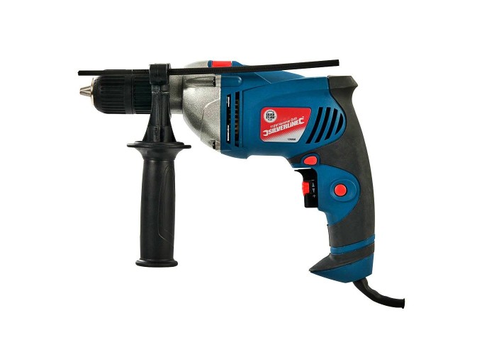 Δράπανο Κρουστικό Ηλεκτρικό Αυτόματου Τσοκ 710W, 126898, Silverstorm 