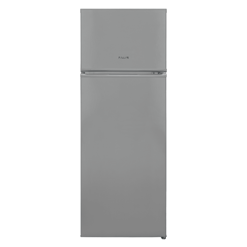 Ψυγείο δίπορτο 213L, F, Inox, 144/54/57 εκ., FXRA 260IX, Finlux