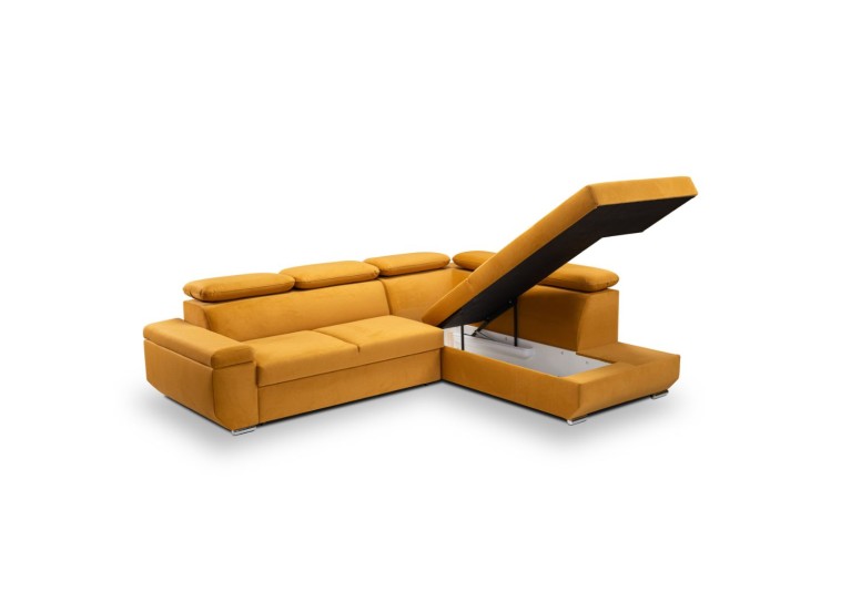 Καναπές Γωνία Με Κρεβάτι Και Αποθηκευτικό Χώρο,Viborg , All4home