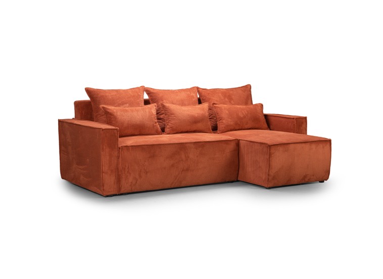 Καναπές Γωνία Με Κρεβάτι Και Αποθηκευτικό Χώρο,Comfort,264x64x158,100 εκ., All4home