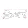 Καναπές 254/94/249 εκ. Malicia Comfort +