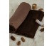 Κουβέρτα Fleece Διπλή 200x230 Καφέ Σκούρο, Hatzitex
