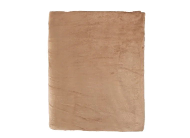 Κουβέρτα Fleece Διπλή 200x230 Μπεζ, Hatzitex Κουβέρτα Fleece Διπλή 200x230 Μπεζ, Hatzitex