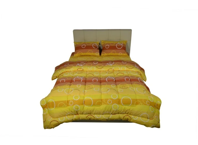 Σετ σεντόνια και Μαξιλαροθήκες Διπλά, Κίτρινα, 200x240 εκ., Hatzitex