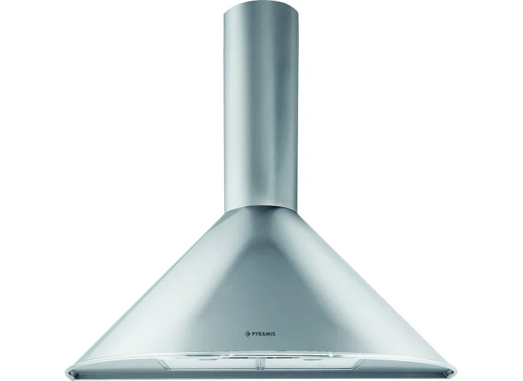 Απορροφητήρας Στρογγυλός Καμινάδα Classic, 60cm Inox, 065017801, Pyramis 