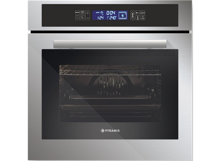Φούρνος άνω Πάγκου 66lt, 59.5x59.x57 εκ., χωρίς Εστίες 60ΑΠ 1075, Inox 034005101, Pyramis Φούρνος άνω Πάγκου 66lt, 59.5x59.x57 εκ., χωρίς Εστίες 60ΑΠ 1075, Inox 034005101, Pyramis