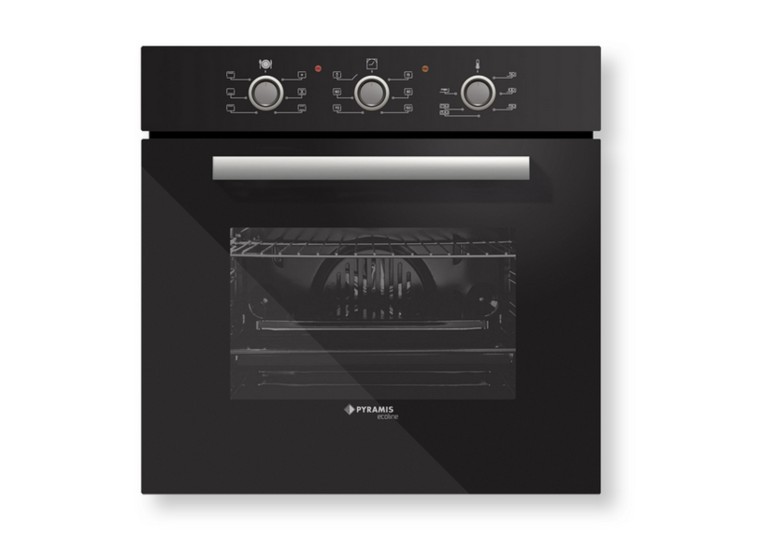 Φούρνος άνω Πάγκου χωρίς Εστίες 60ΑΠ 1007 Black, 66lt, 034006801, Pyramis Φούρνος άνω Πάγκου χωρίς Εστίες 60ΑΠ 1007 Black, 66lt, 034006801, Pyramis