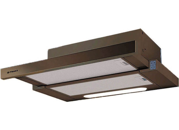 Απορροφητήρας Συρόμενος Essential, 60cm Καφέ 065017202, Pyramis Απορροφητήρας Συρόμενος Essential, 60cm Καφέ 065017202, Pyramis