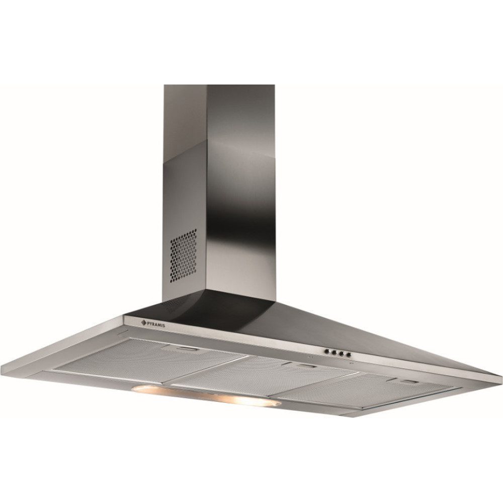 Απορροφητήρας Καμινάδα Lux Classic, 60cm Inox, 065030102, Pyramis 