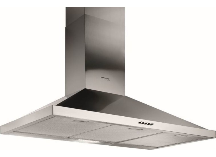 Απορροφητήρας Καμινάδα Τετράγωνος, Ecoline 90cm Inox, 065030901, Pyramis Απορροφητήρας Καμινάδα Τετράγωνος, Ecoline 90cm Inox, 065030901, Pyramis