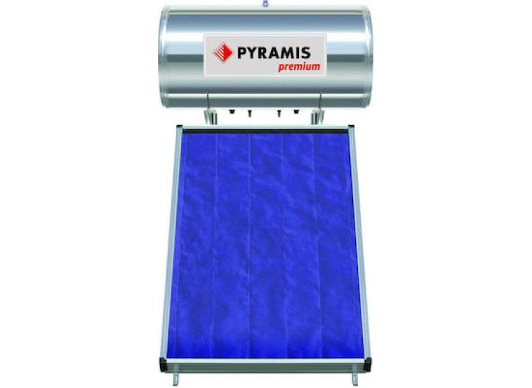 Ηλιακός θερμοσίφωνας 160lt/2m², Glass Διπλής Ενέργειας, Pyramis Ηλιακός θερμοσίφωνας 160lt/2m², Glass Διπλής Ενέργειας, Pyramis