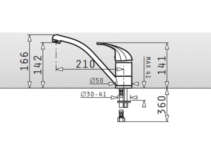ΜΠΑΤΑΡΙΑ ΚΟΥΖΙΝΑΣ MODO GRANITE DARK BEIGE