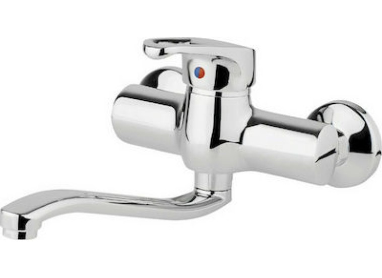 Μπαταρία Κουζίνας Τοίχου, Essential Sereno Chrome, Pyramis Μπαταρία Κουζίνας Τοίχου, Essential Sereno Chrome, Pyramis