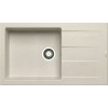 Ένθετος Νεροχύτης, Athlos 1B 1D Plus Beige, 86x50cm, Pyramis 