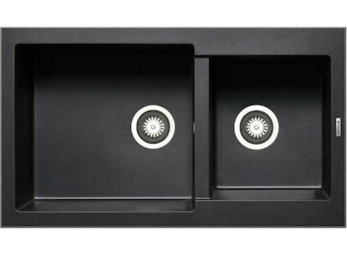 ΝΕΡΟΧΥΤΗΣ PYRAGRANITE ALAZIA 86x50 1 3/4Β GRAPHITE CARBON
