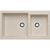 Ένθετος Νεροχύτης, Alazia 1 3/4B Beige, 86x50cm, Pyramis Ένθετος Νεροχύτης, Alazia 1 3/4B Beige, 86x50cm, Pyramis
