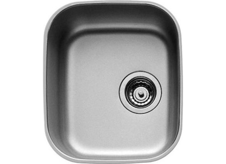 Υποκαθήμενος Νεροχύτης, Iris 1B Inox Σατινέ, 35.7x38.7cm, Pyramis Υποκαθήμενος Νεροχύτης, Iris 1B Inox Σατινέ, 35.7x38.7cm, Pyramis