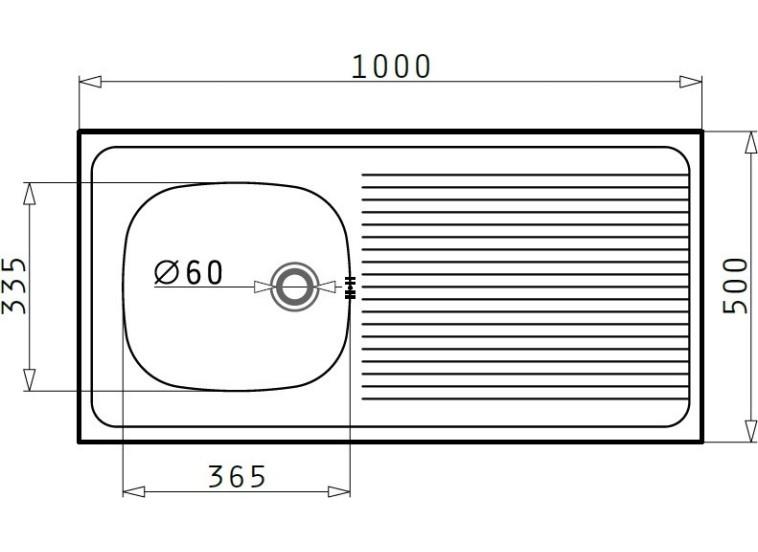Επικαθήμενος Νεροχύτης, International 1B 1D Inox Σατινέ, 100x50cm, Pyramis Επικαθήμενος Νεροχύτης, International 1B 1D Inox Σατινέ, 100x50cm, Pyramis