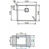 Ισόπεδος Νεροχύτης, Lume 1B Inox Σατινέ, 40x40cm, Pyramis Ισόπεδος Νεροχύτης, Lume 1B Inox Σατινέ, 40x40cm, Pyramis