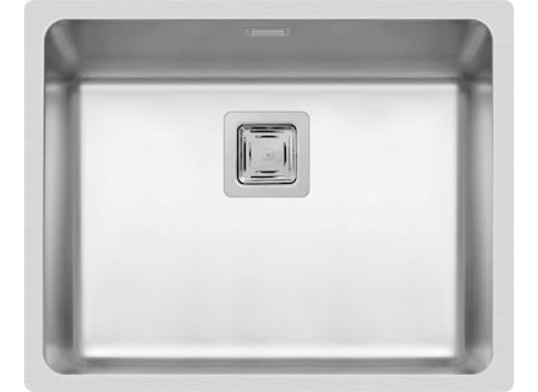 Ισόπεδος Νεροχύτης, Lume 1B Inox Σατινέ, 50x40cm, Pyramis Ισόπεδος Νεροχύτης, Lume 1B Inox Σατινέ, 50x40cm, Pyramis