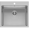 Ισόπεδος Νεροχύτης, Istros 1B Inox Brushed, 55x51cm, Pyramis Ισόπεδος Νεροχύτης, Istros 1B Inox Brushed, 55x51cm, Pyramis