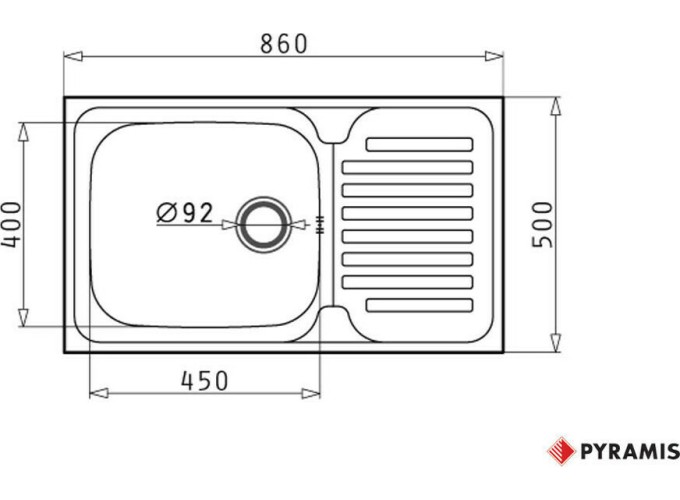 ΝΕΡΟΧΥΤΗΣ DORIAN 86x50 1B 1D REV LN 0TH O92 GOF