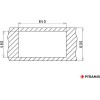 Ένθετος Νεροχύτης, Amaltia 2B Inox Σαγρέ, 86x50cm, Pyramis Ένθετος Νεροχύτης, Amaltia 2B Inox Σαγρέ, 86x50cm, Pyramis
