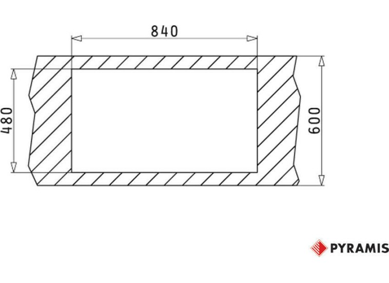 Ένθετος Νεροχύτης, Amaltιa Plus 2B Inox Σαγρέ, 86x50cm, Pyramis Ένθετος Νεροχύτης, Amaltιa Plus 2B Inox Σαγρέ, 86x50cm, Pyramis
