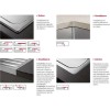 Ένθετος Νεροχύτης, Amaltιa Plus 2B Inox Σατινέ Inox, 86x50cm, Pyramis Ένθετος Νεροχύτης, Amaltιa Plus 2B Inox Σατινέ Inox, 86x50cm, Pyramis