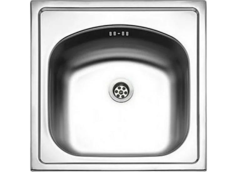 Ένθετος Νεροχύτης Inset 1B, 44x44cm Inox Σατινέ, Maidtec Ένθετος Νεροχύτης Inset 1B, 44x44cm Inox Σατινέ, Maidtec