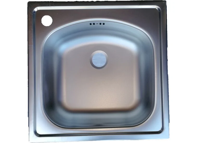Ένθετος Νεροχύτης Inset 1B, 44x44cm Inox Σατινέ, Maidtec Ένθετος Νεροχύτης Inset 1B, 44x44cm Inox Σατινέ, Maidtec