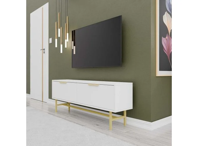 Έπιπλο Τηλεόρασης 4032 Nero, Μ138xΠ29.5xΥ50εκ., All4home