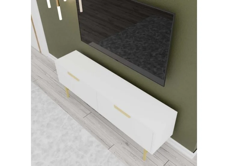 Έπιπλο Τηλεόρασης 4032 Nero, Μ138xΠ29.5xΥ50εκ., All4home