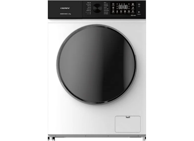 Πλυντήριο ρούχων CWM9014W, 1400 στροφές/λεπτό, 9,00 kg, A, Λευκό, Crown