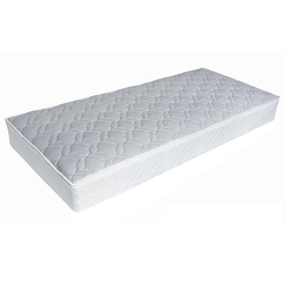 Κρεβάτι ημίδιπλο 120/190 με ΔΩΡΟ στρώμα, Flow Σασό, 223,5x71x122 εκ., Genomax