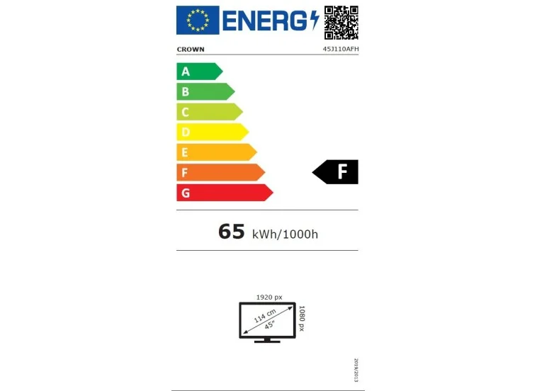 Τηλεόραση Smart 45" Led, 45J110AFH, Crown Τηλεόραση Smart 45" Led, 45J110AFH, Crown
