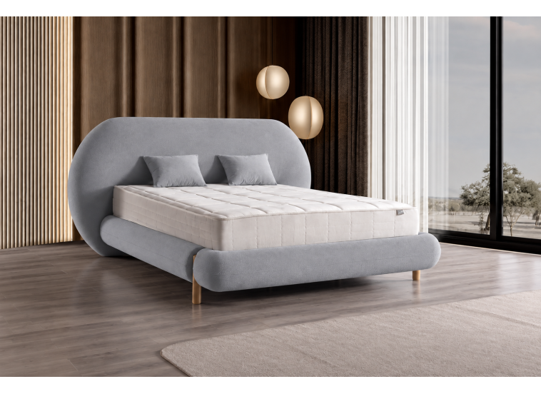 Κρεβάτι Διπλό , Tokyo, με Ύφασμα , elegance 13 , 160x200 εκ., All4home