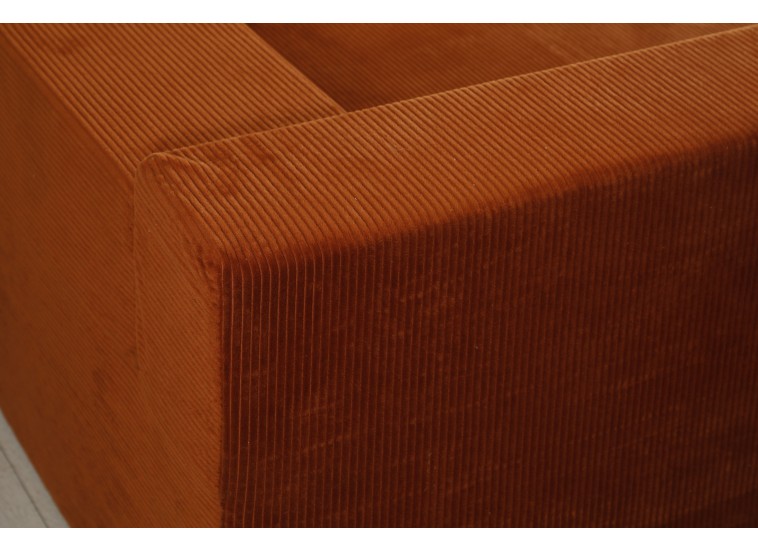 Καναπές Κρεβάτι Γωνία ,Comfort Πορτοκαλί, 265x162x64 εκ. , All4home