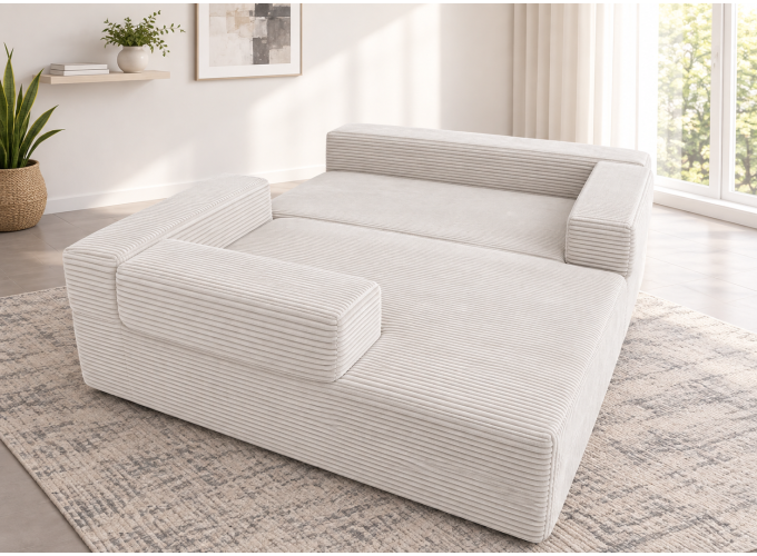 Καναπές Κρεβάτι Γωνία ,Comfort, 265x162x64 εκ. , All4home
