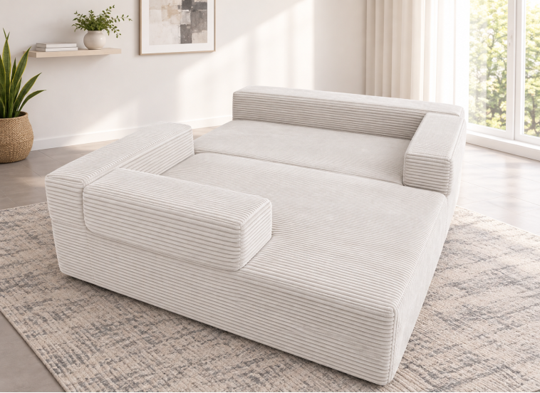 Καναπές Κρεβάτι Γωνία ,Comfort, 265x162x64 εκ. , All4home