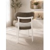 Καρέκλα Υφασμάτινη Bohem Γκρι, Calve 18, All4home