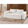 Τριθέσιος καναπές, Ohri Cream, 210 x 56 x 117εκ., All4home