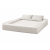 Τριθέσιος καναπές, Ohri Cream, 210 x 56 x 117εκ., All4home