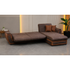 Γωνιακός καναπές-κρεβάτι, Alya Plus, Π 326×Υ 89×Β 187/88 εκ., All4home